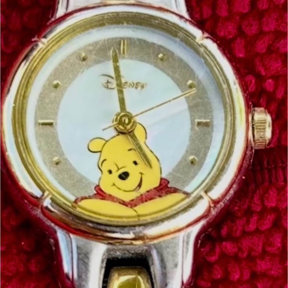 VINTAGE RARE SI MARKETING  SEIKO FOR DISNEY WINNIE THE POOH WATCH SALE